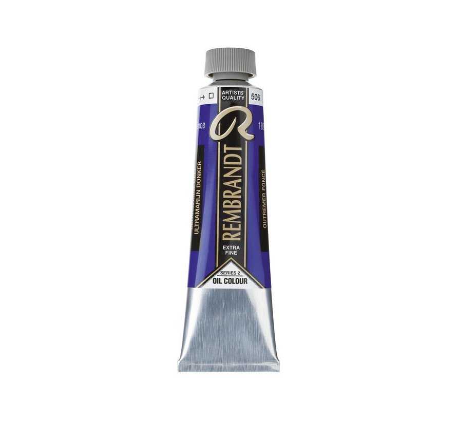 Rembrandt Olieverf Tube 40 ml Ultramarijn Donker 506