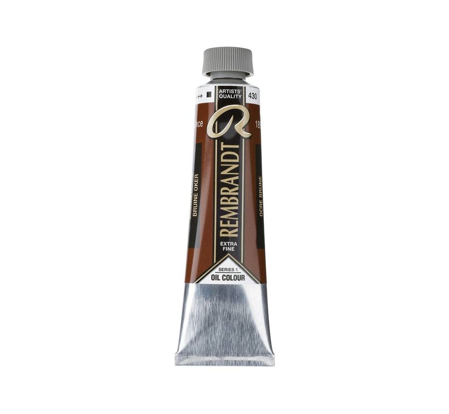 Rembrandt Olieverf Tube 40 ml Bruine Oker 430