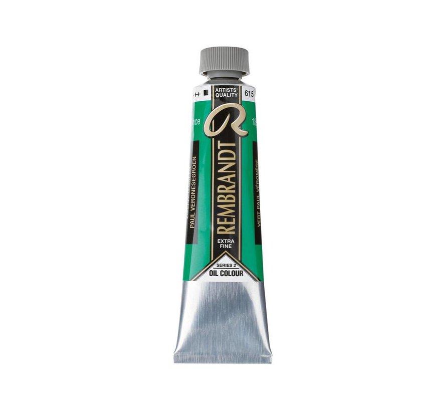 Rembrandt Olieverf Tube 40 ml Paul Veronesegroen 615