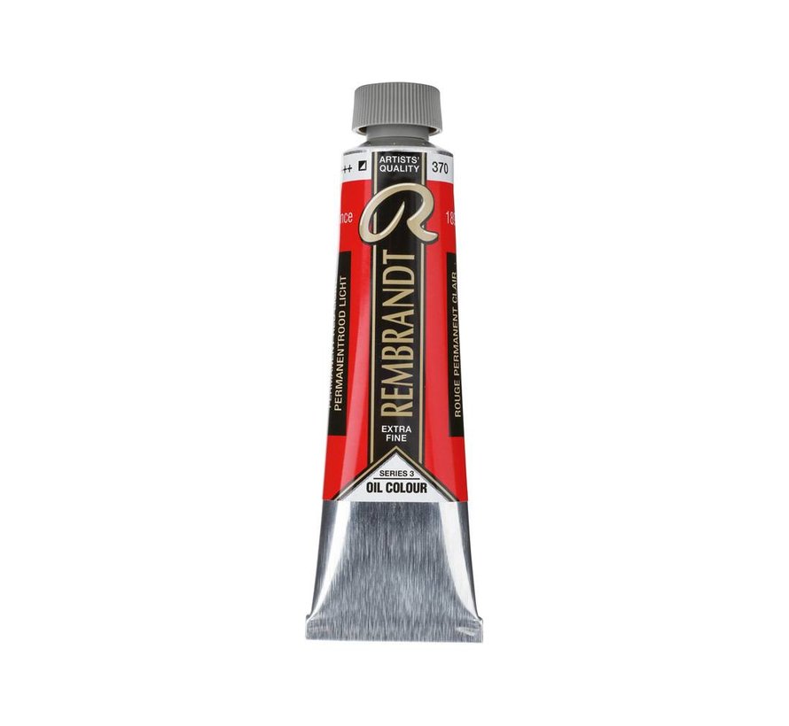 Rembrandt Olieverf Tube 40 ml Permanentrood Licht 370