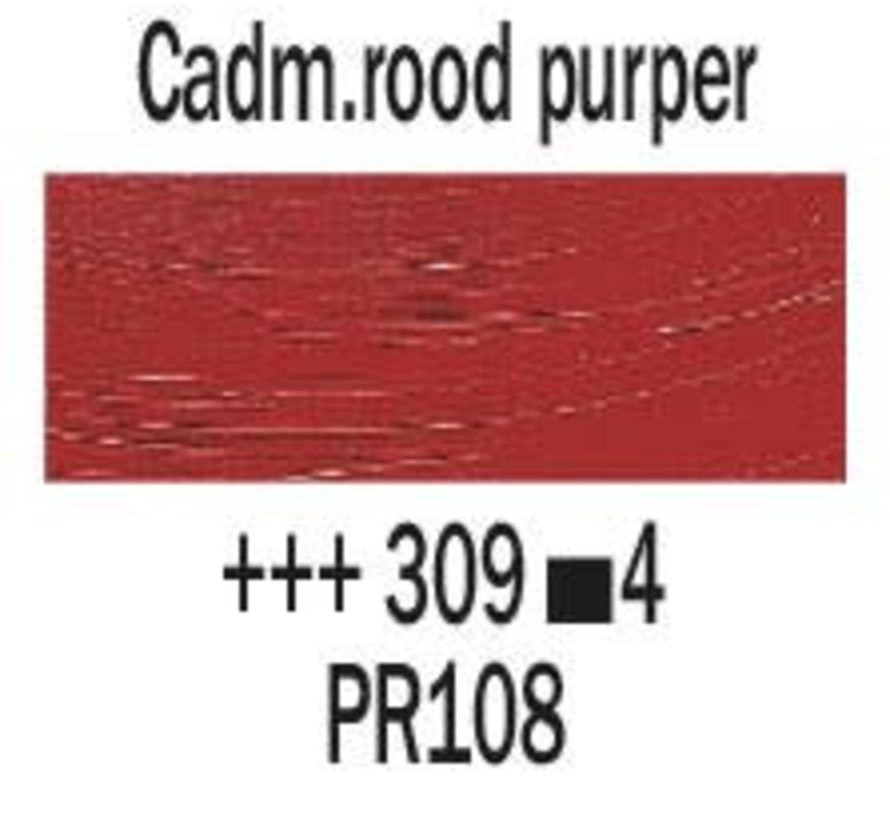 Rembrandt Olieverf Tube 40 ml Cadmiumrood Purper 309