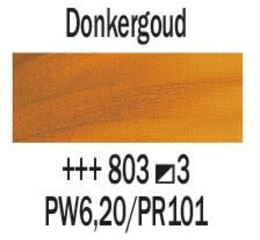 Rembrandt Olieverf Tube 40 ml Donkergoud 803