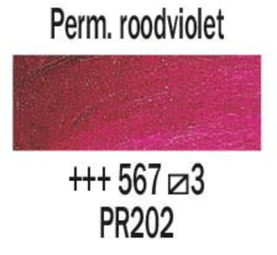 Rembrandt Olieverf Tube 40 ml Permanentroodviolet 567