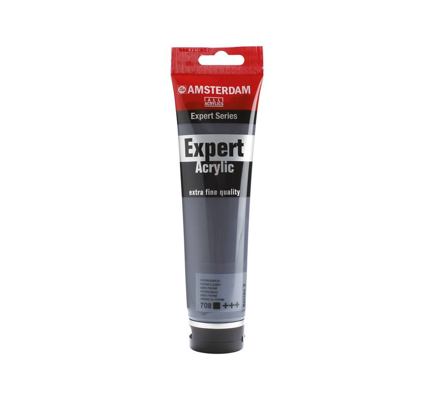 Amsterdam Expert Series Acrylverf Tube 150 ml Paynesgrijs 708