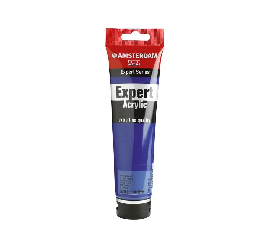 Amsterdam Expert Series Acrylverf Tube 150 ml Phtaloblauw 570