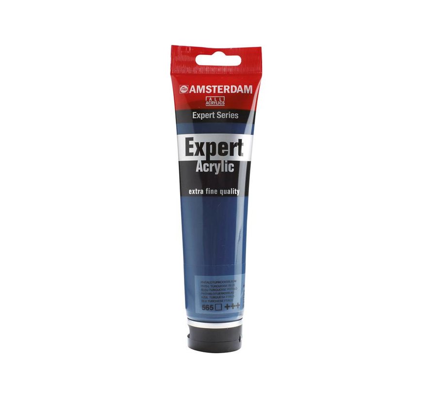 Amsterdam Expert Series Acrylverf Tube 150 ml Phtaloturkooisblauw 565