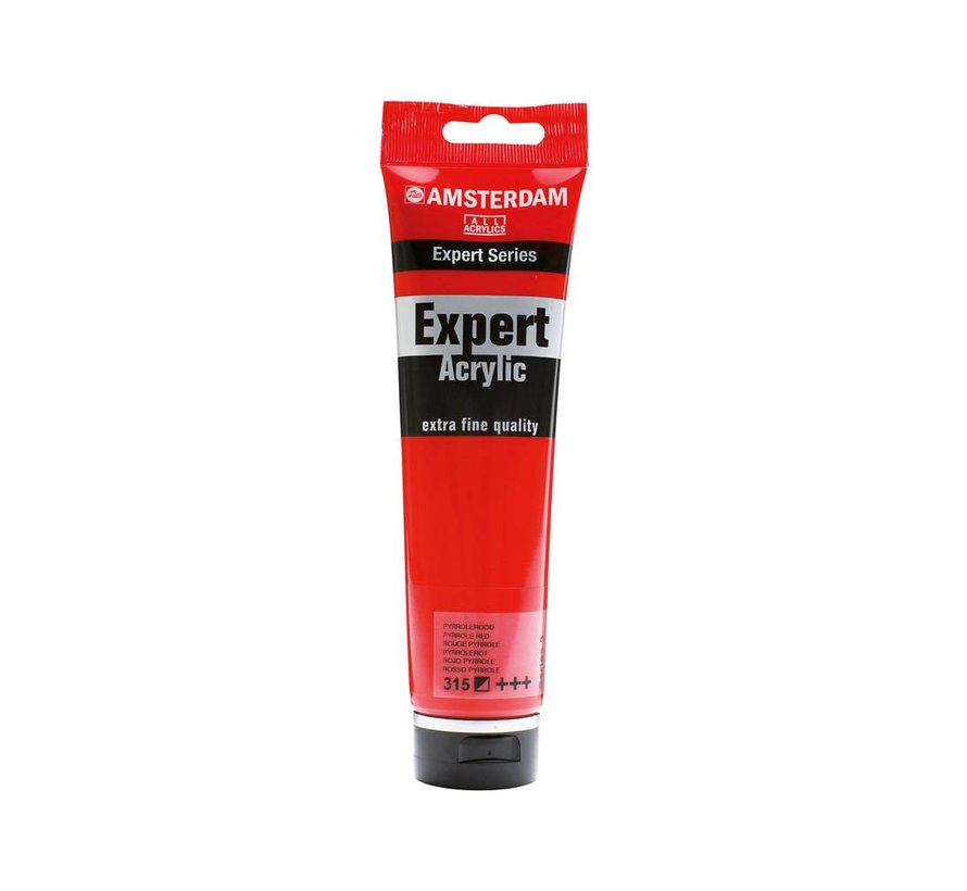 Amsterdam Expert Series Acrylverf Tube 150 ml Pyrrolerood 315