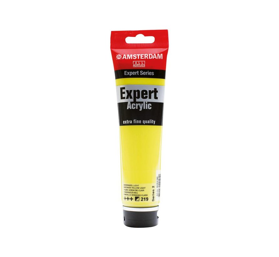 Amsterdam Expert Series Acrylverf Tube 150 ml Groengeel Licht 219