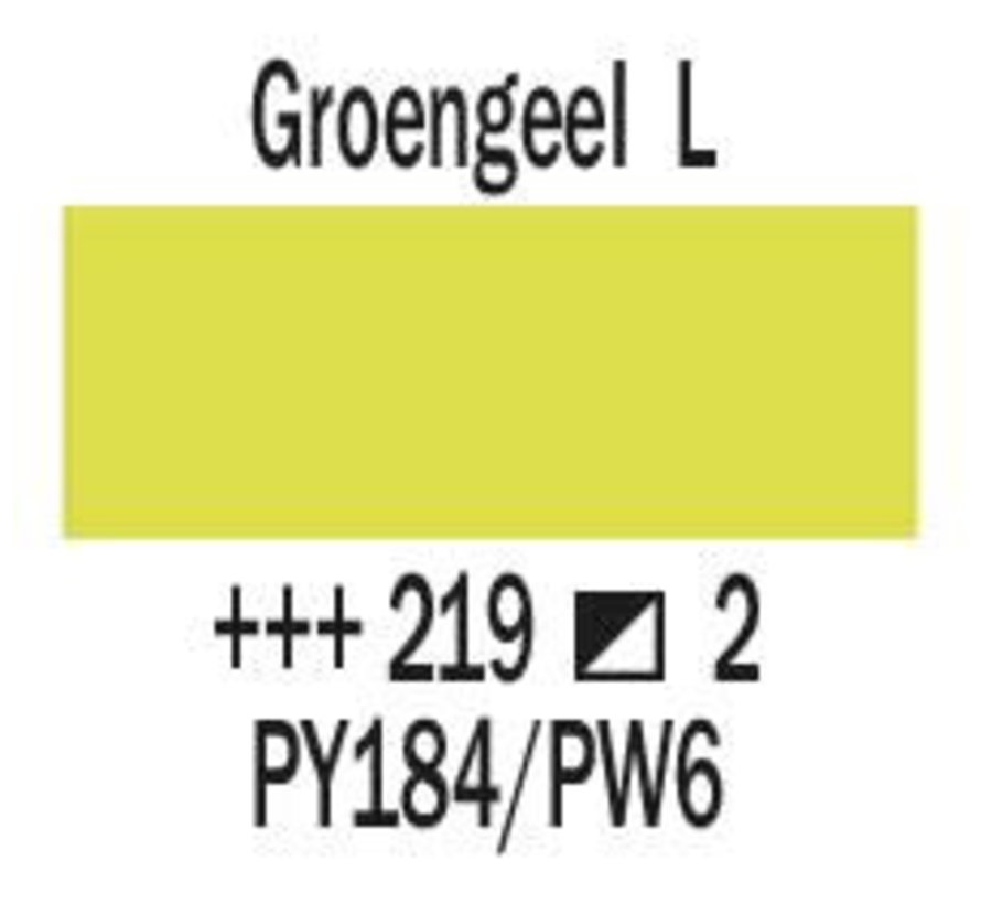 Amsterdam Expert Series Acrylverf Tube 150 ml Groengeel Licht 219