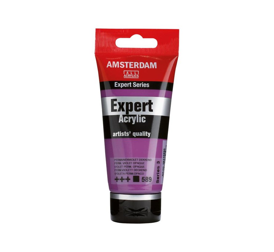 Amsterdam Expert Series Acrylverf Tube 75ml Permanentviolet Dekkend 589