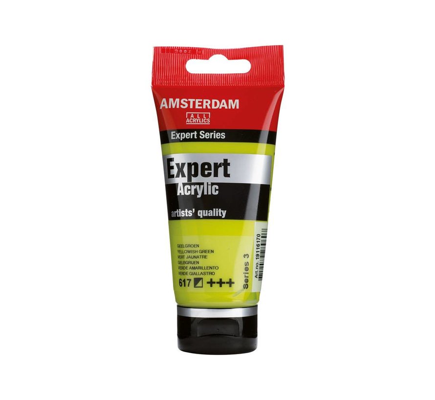 Amsterdam Expert Series Acrylverf Tube 75 ml Geelgroen 617