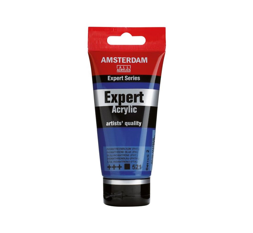 Amsterdam Expert Series Acrylverf Tube 75 ml Indantreenblauw (Phtalo) 521