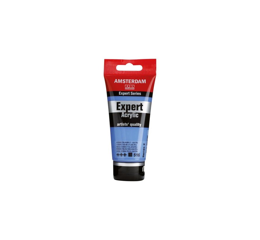 Amsterdam Expert Series Acrylverf Tube 75 ml Kobaltblauw Licht (Ultramarijn) 516