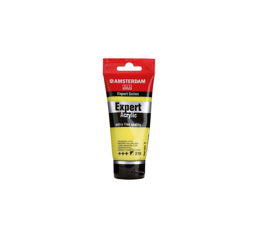 Amsterdam Expert Series Acrylverf Tube 75 ml Groengeel Licht 219