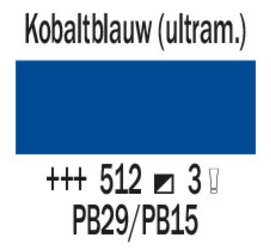 Cobra artist 150ml olieverf 512 Kobaltblauw (ultram.)