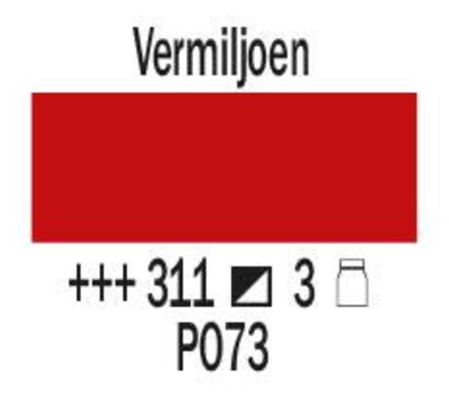 Amsterdam Expert Series Acrylverf Tube 75 ml Vermiljoen 311