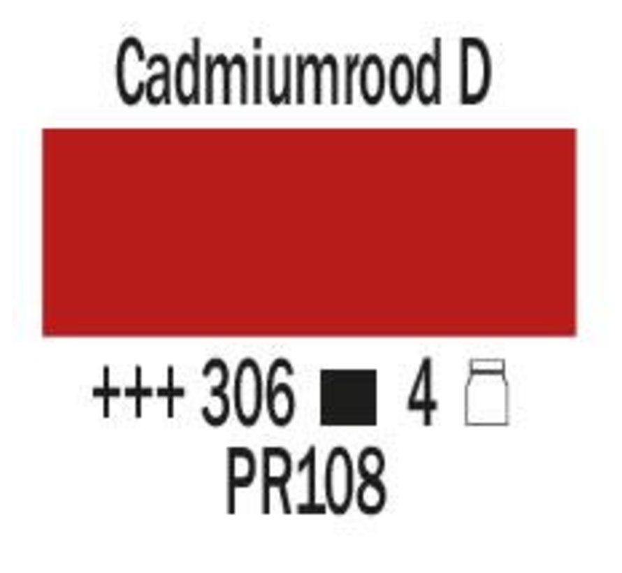 Amsterdam Expert Series Acrylverf Tube 150 ml Cadmiumrood Donker 306