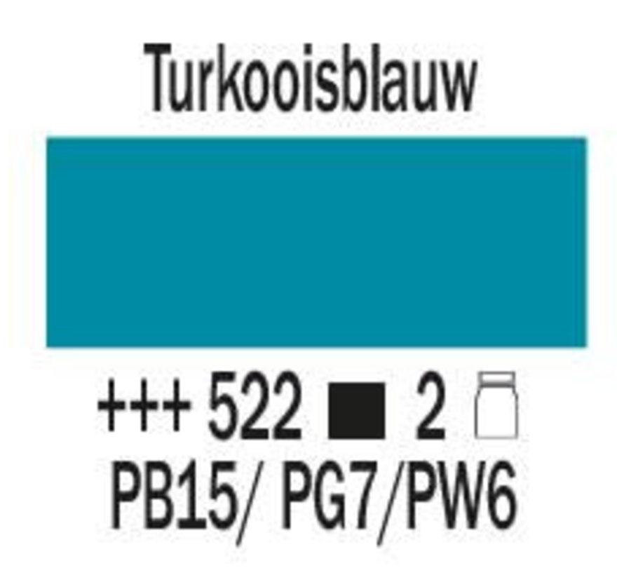 Amsterdam Expert Series Acrylverf Tube 75ml Turkooisblauw 522