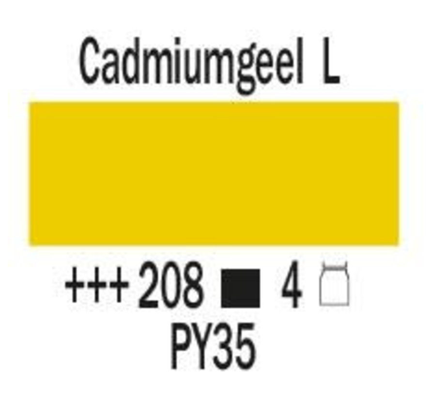 Amsterdam Expert Series Acrylverf Tube 75 ml Cadmiumgeel Licht 208