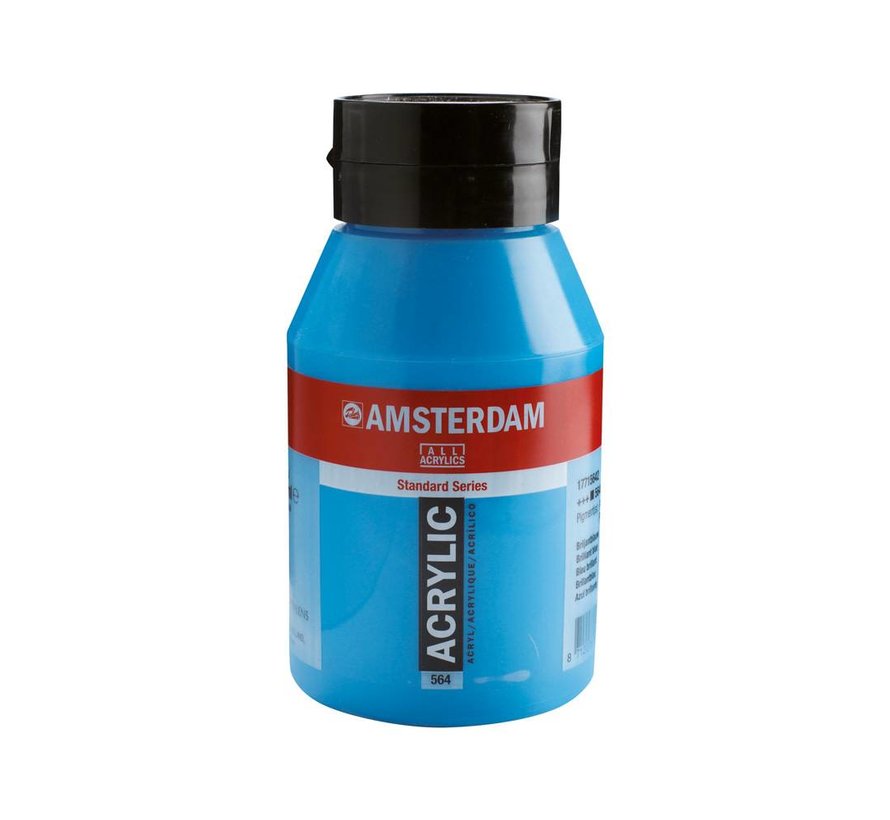 Amsterdam Standard Series Acrylverf Pot 1000 ml Briljantblauw 564