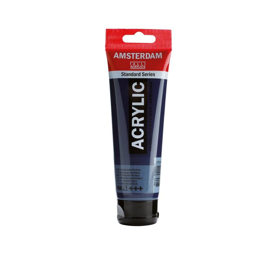 Amsterdam Standard Series Acrylverf Tube 120 ml Pruisischblauw (Phtalo) 566