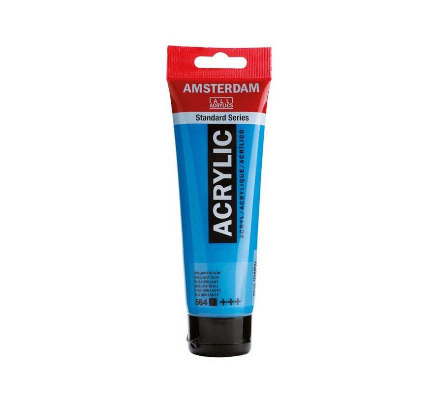 Amsterdam Standard Series Acrylverf Tube 120 ml Briljantblauw 564