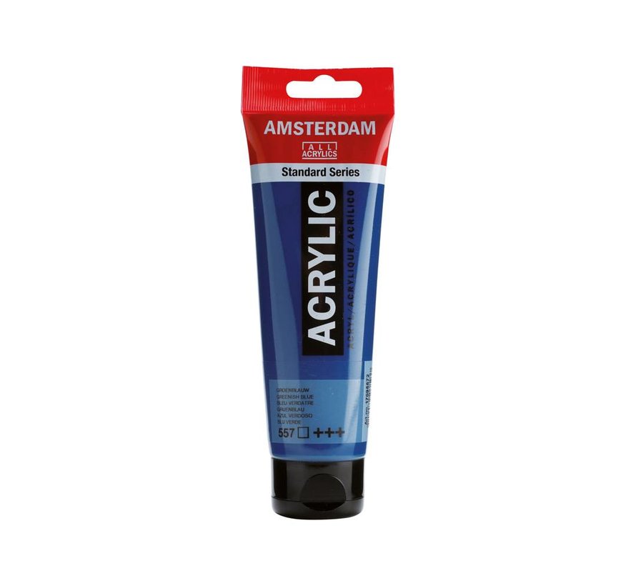 Amsterdam Standard Series Acrylverf Tube 120 ml Groenblauw 557