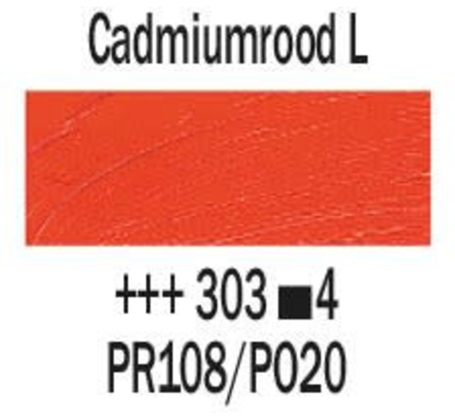 Rembrandt Olieverf Tube 40 ml Cadmiumrood Licht 303