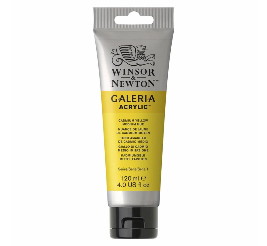 Galeria acrylverf 120ml Cadmium Yellow Medium Hue 120