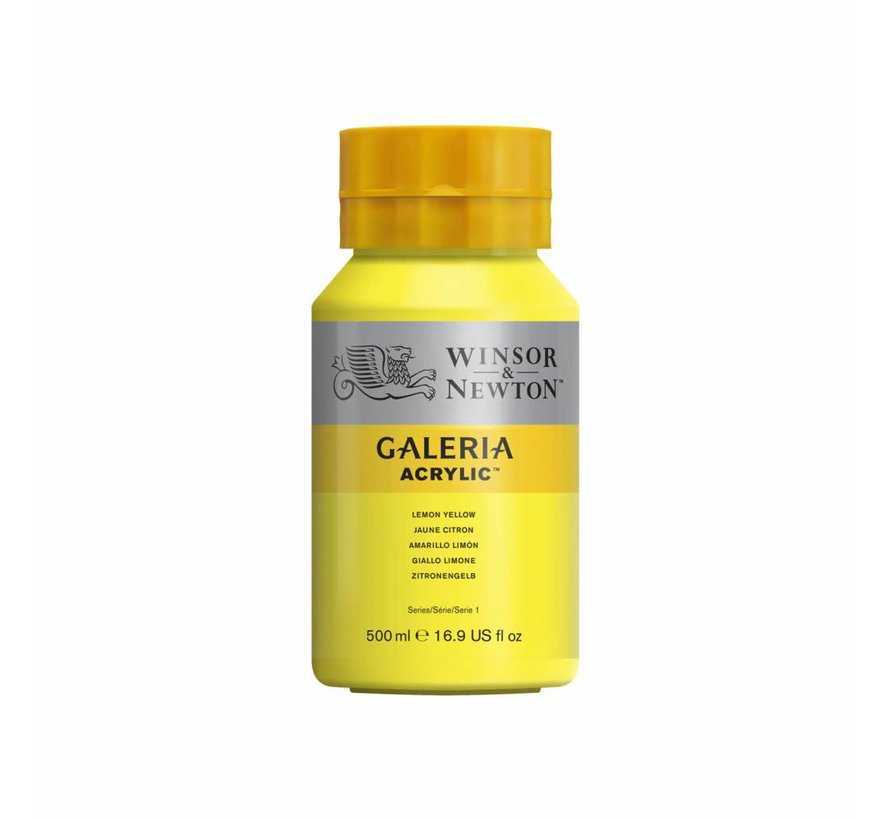 Galeria acrylverf 500ml Lemon Yellow 346