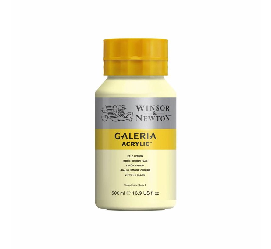 Galeria acrylverf 500ml Pale Lemon 434