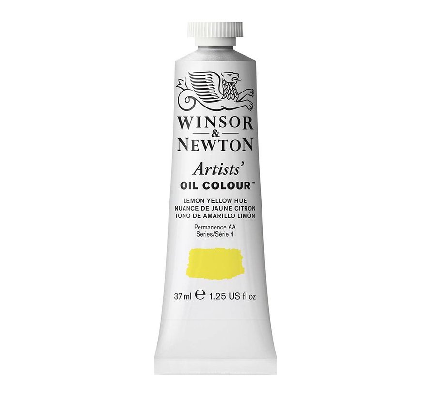 W&N Artists olieverf 37ml Lemon Yellow Hue 347