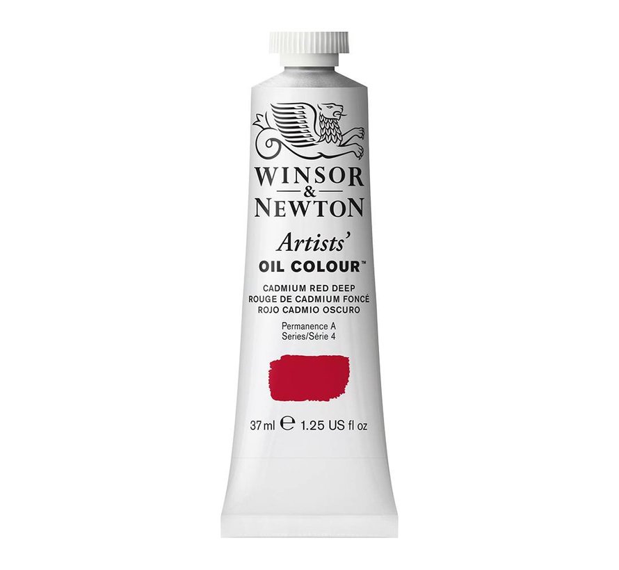 W&N Artists olieverf 37ml Cadmium Red Deep097