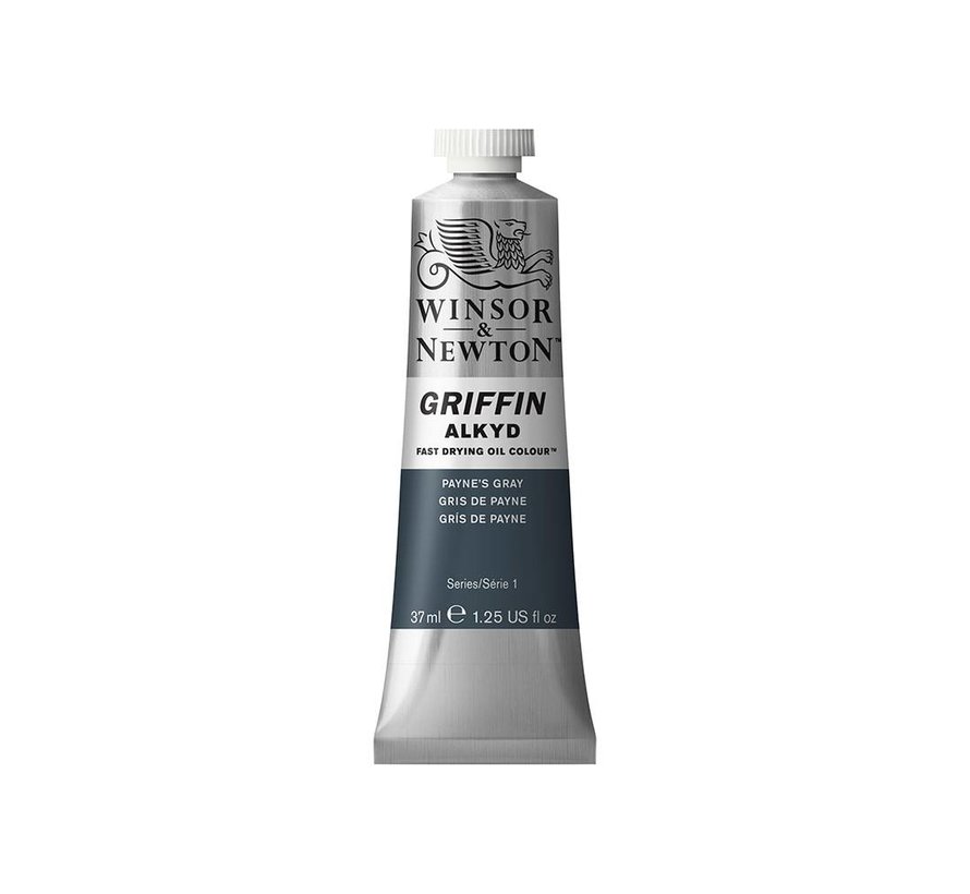 W&N Griffin Alkyd olieverf 37ml Payne's Gray 465