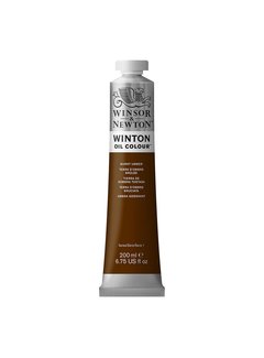 Winsor & Newton W&N Winton olieverf 200ml Burnt Umber 076