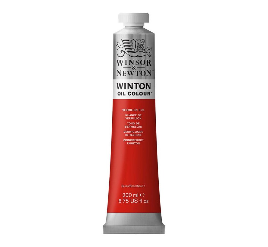 W&N Winton olieverf 200ml Vermilion Hue 682