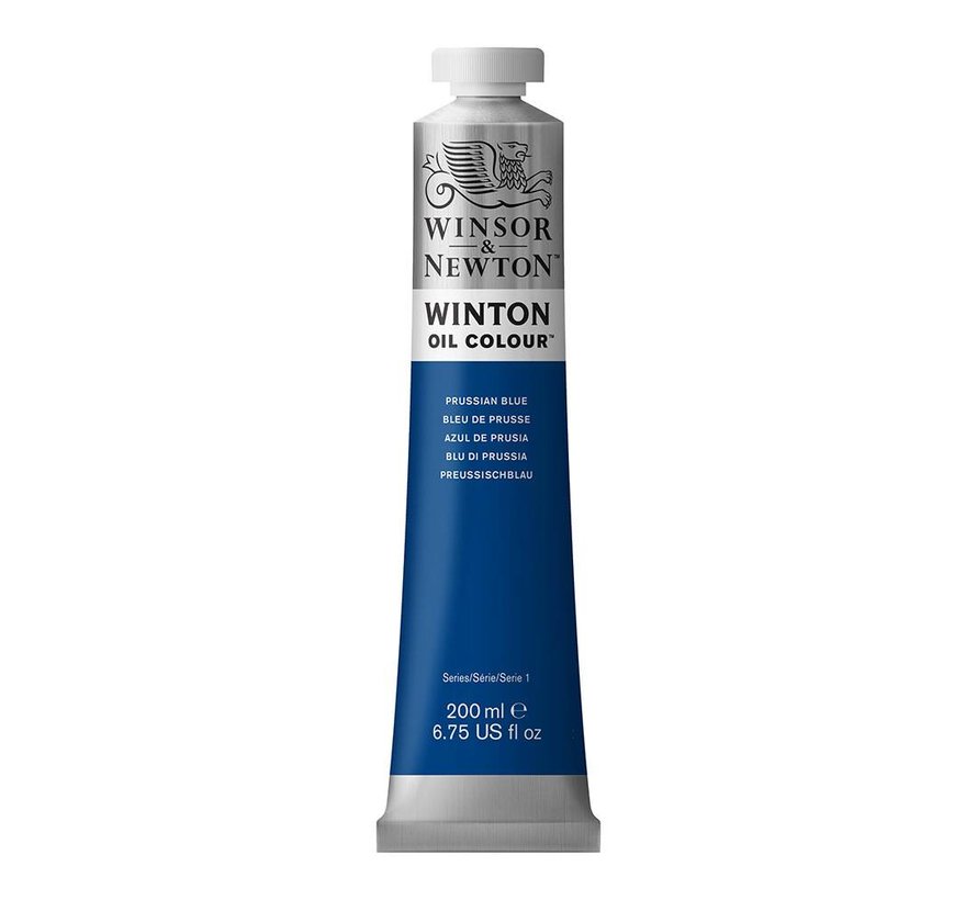 W&N Winton olieverf 200ml Prussian Blue 538