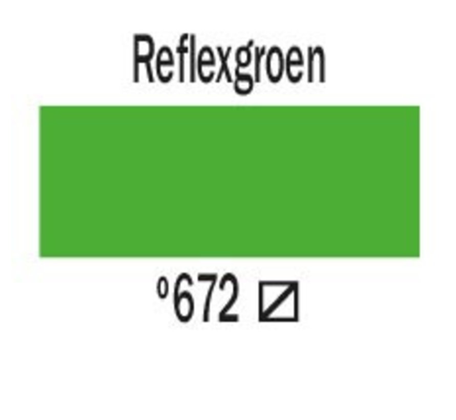 Amsterdam Standard Series Acrylverf Pot 500 ml Reflexgroen 672