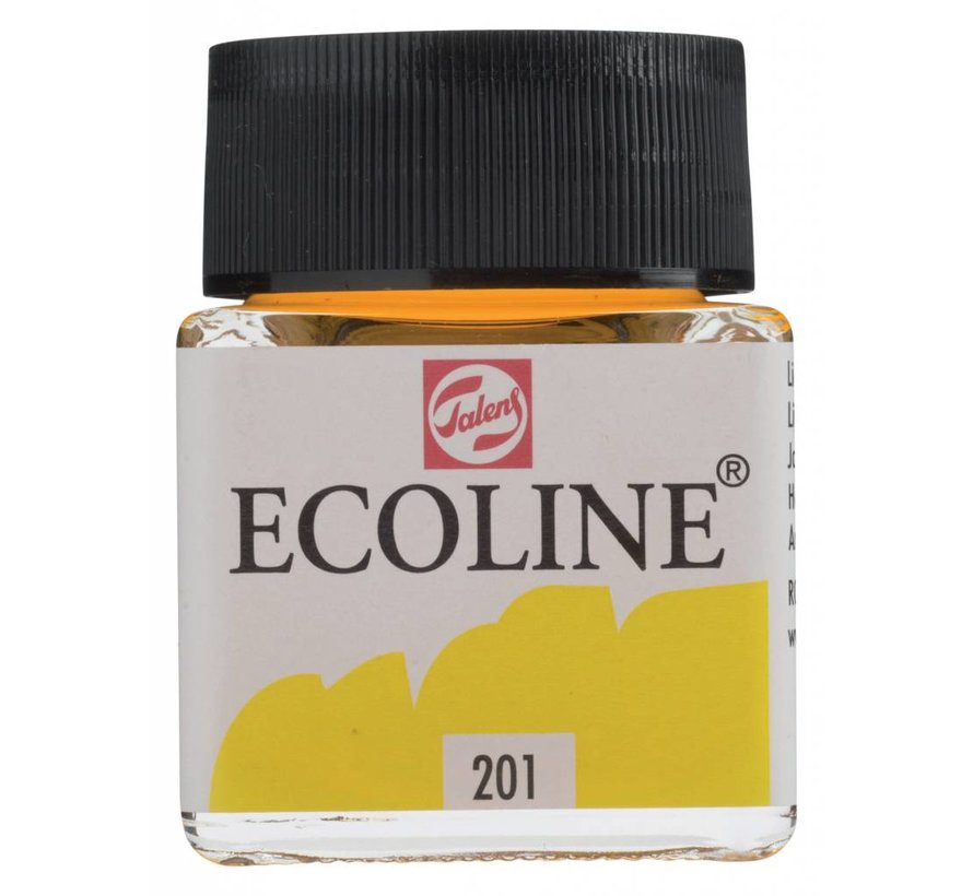 Ecoline 30ml Lichtgeel 201