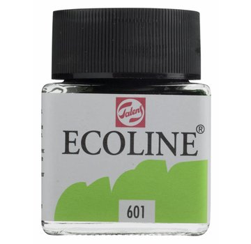 Royal Talens Ecoline Vloeibare Waterverf Fles 30ml Lichtgroen 601