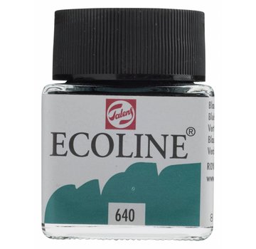 Royal Talens Ecoline 30ml Blauwgroen 640