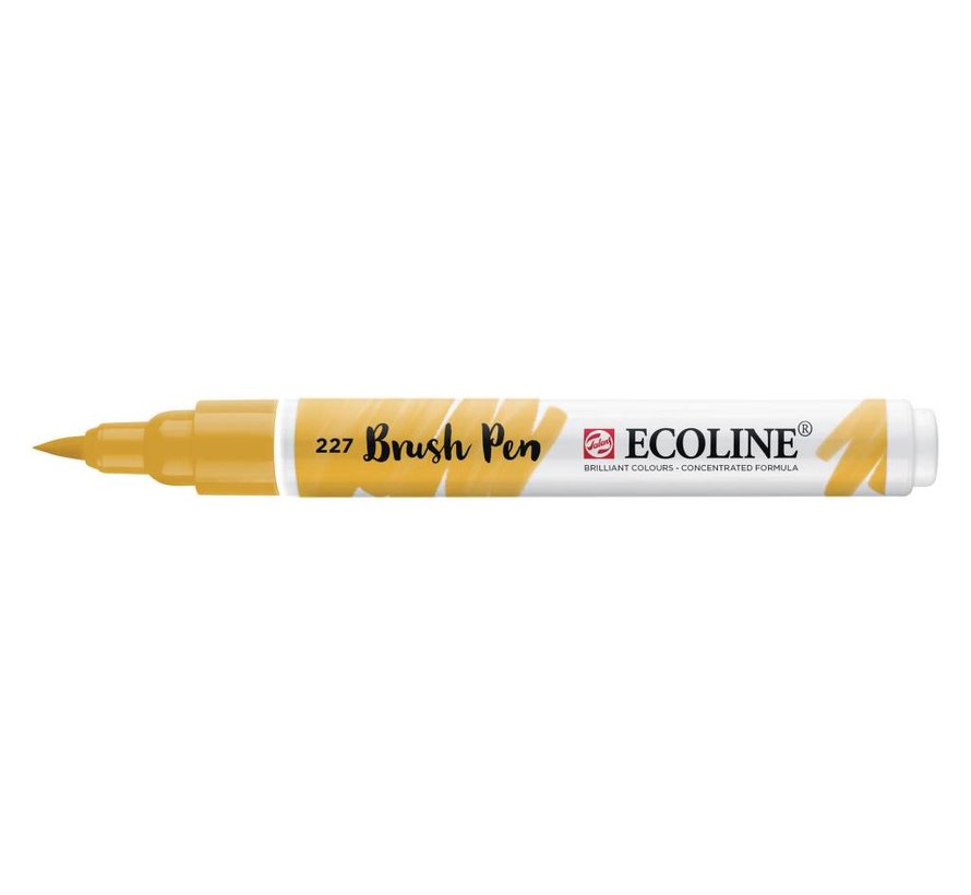 Ecoline Brush Pen Gele Oker 227