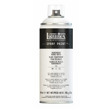 Liquitex Acrylverf spuitbus 400ml Transparent Mixing White