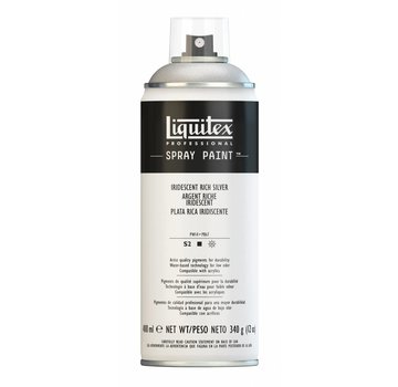 Liquitex Acrylverf spuitbus 400ml Iridescent Silver