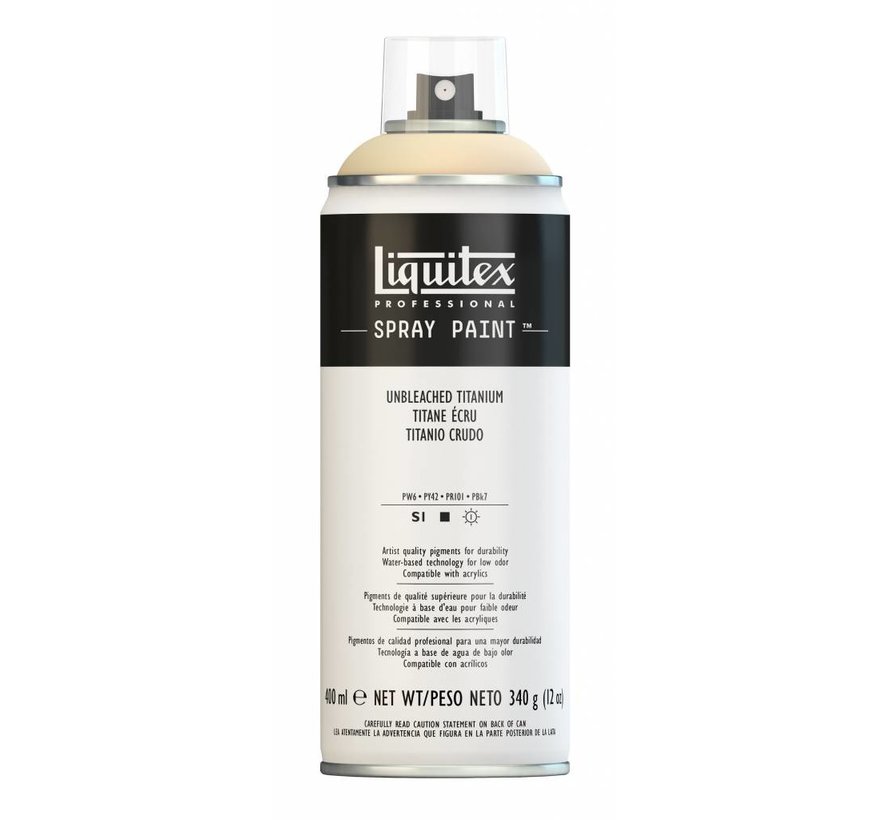 Acrylverf spuitbus 400ml Unbleached Titanium