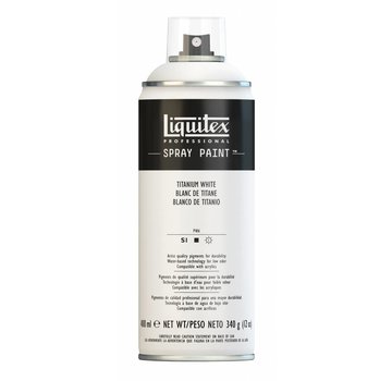 Liquitex Acrylverf spuitbus 400ml Titanium White