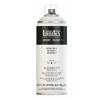 Liquitex Acrylverf spuitbus 400ml Neutral Grey 8