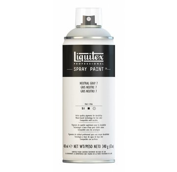 Liquitex Acrylverf spuitbus 400ml Neutral Grey 7