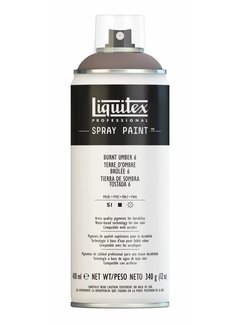 Liquitex Liquitex acrylverf spuitbus 400ml Burnt Umber 6 (6128)