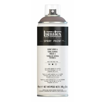 Liquitex Liquitex acrylverf spuitbus 400ml Burnt Umber 6 (6128)